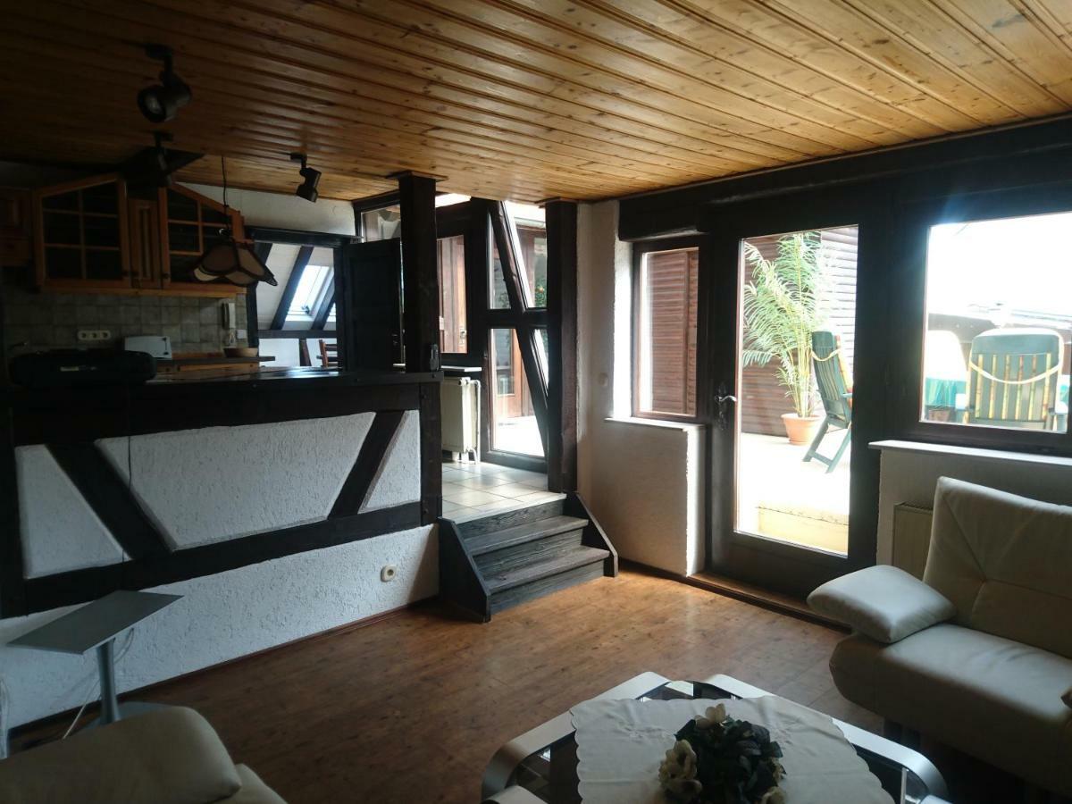 Fachwerkhaus In D 63667 Nidda Fuer 8 Bis 12 Personen Daire Dış mekan fotoğraf
