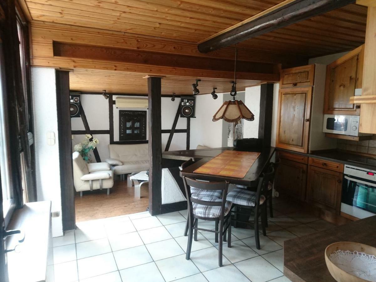 Fachwerkhaus In D 63667 Nidda Fuer 8 Bis 12 Personen Daire Dış mekan fotoğraf