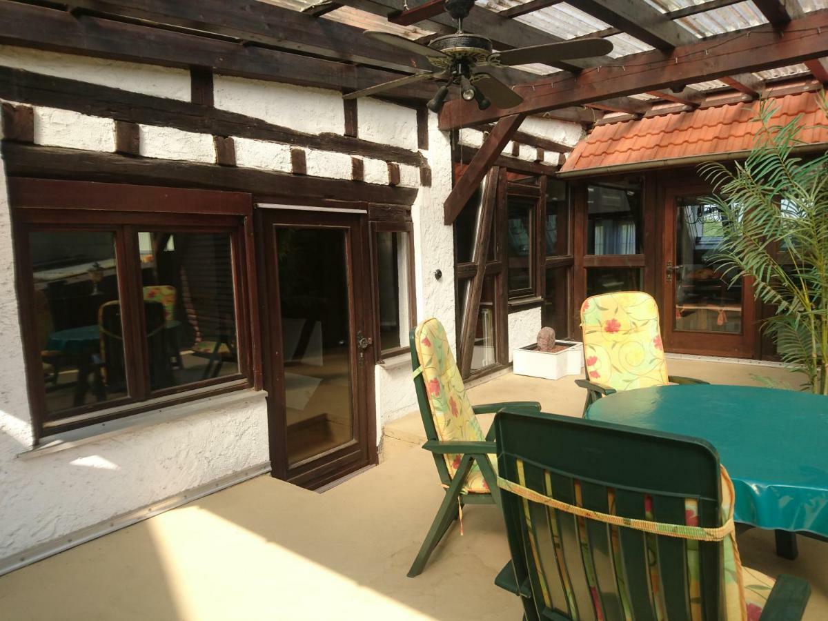 Fachwerkhaus In D 63667 Nidda Fuer 8 Bis 12 Personen Daire Dış mekan fotoğraf